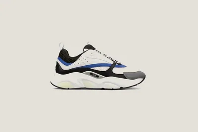 Sneaker B22 - Noir Blanc Bleu