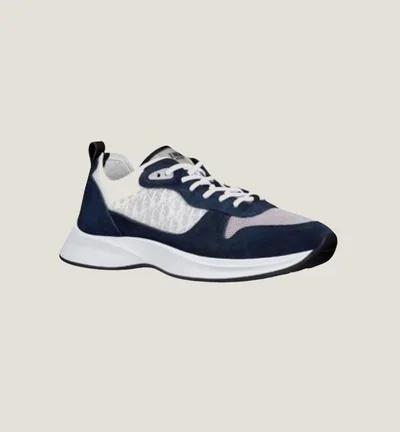 Sneaker B25 - Bleu Blanc