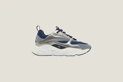 Sneaker B22 - Bleu Gris