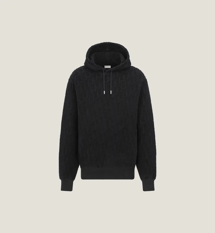 Sweatshirt à capuche CD Oblique, coupe relax