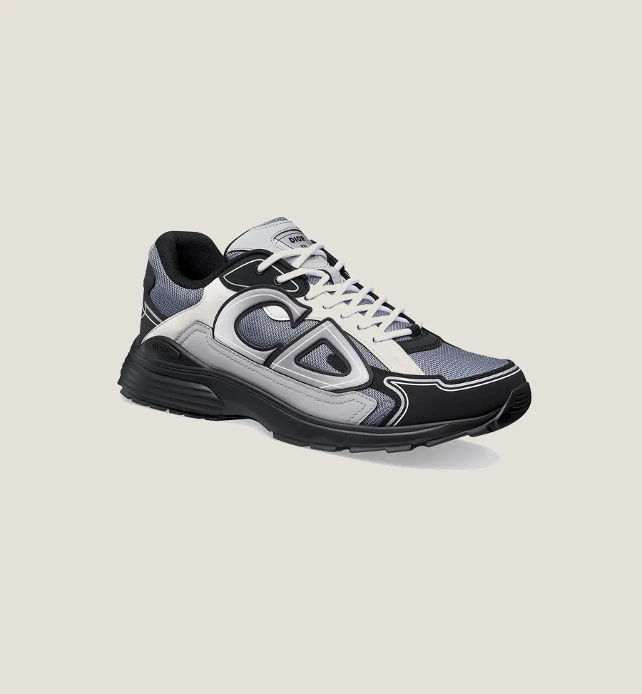 Sneaker B30 Countdown - Gris Blanc Noir