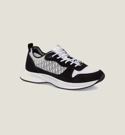 Sneaker B25 Runner - Blanc Noir
