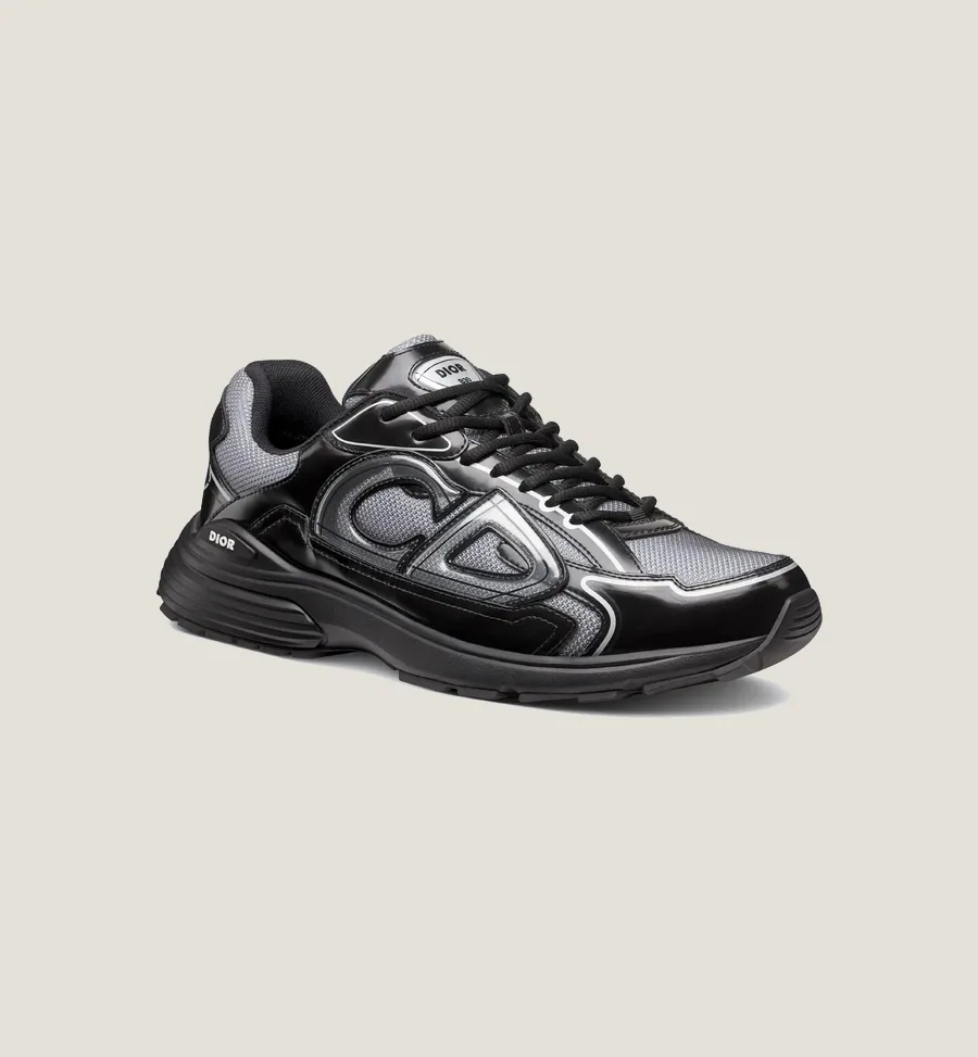 Sneaker B30 Countdown - Noir brillant