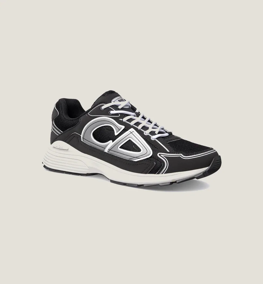 Sneaker B30 Countdown - Noir Blanc