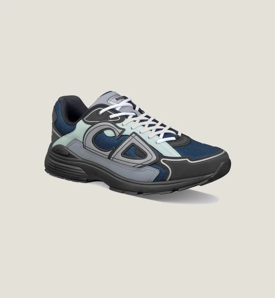 Sneaker B30 Countdown - Vert Noir Gris