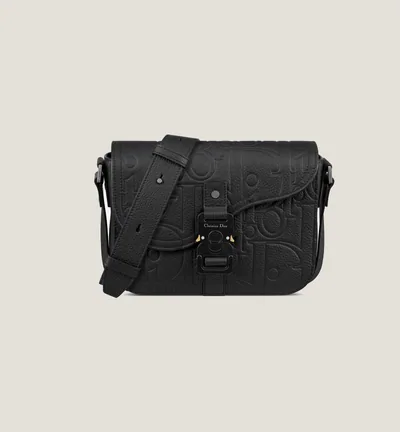 Sac Messenger à rabat Saddle Small - Noir