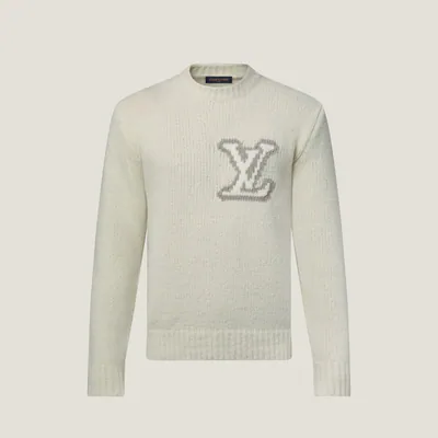Pull à col rond LV Intarsia