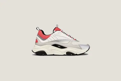 Sneaker B22 - Rouge Blanc Gris