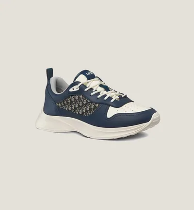 Sneaker B25 Runner - Bleu marine Beige