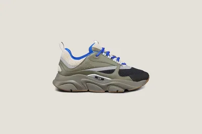 Sneaker B22 - Crème Noir Olive