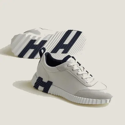 Sneakers Bouncing - Blanc Bleu marine