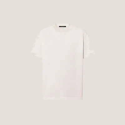 Tee-shirt Damier en piqué de coton