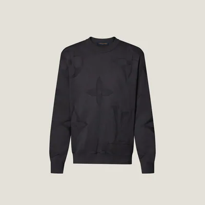 Tee-shirt Monogram manches longues en coton