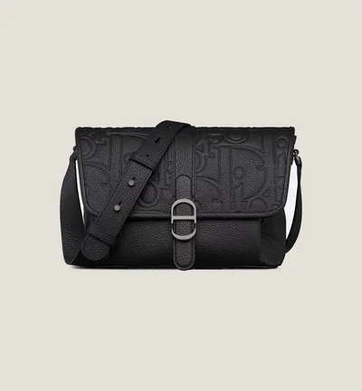 Sac Messenger à rabat Daily Medium - Noir
