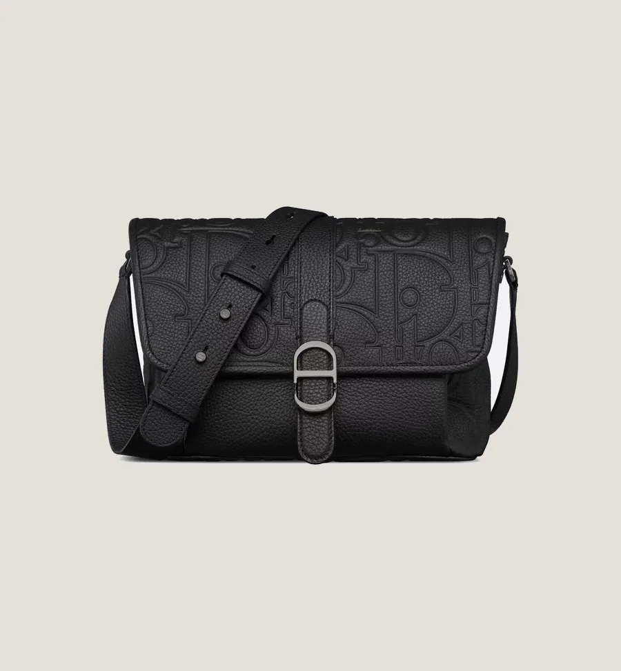 Sac Messenger à rabat Daily Medium - Noir