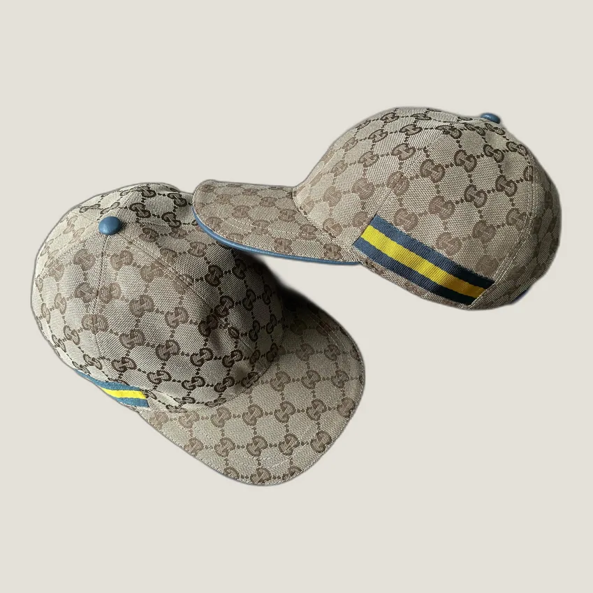 Casquette GG - Jaune Bleu