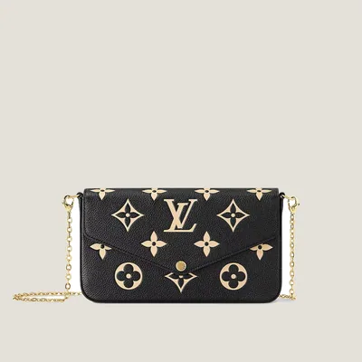 Pochette Félicie - Noir Beige