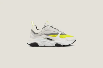 Sneaker B22 - Blanc Jaune Beige
